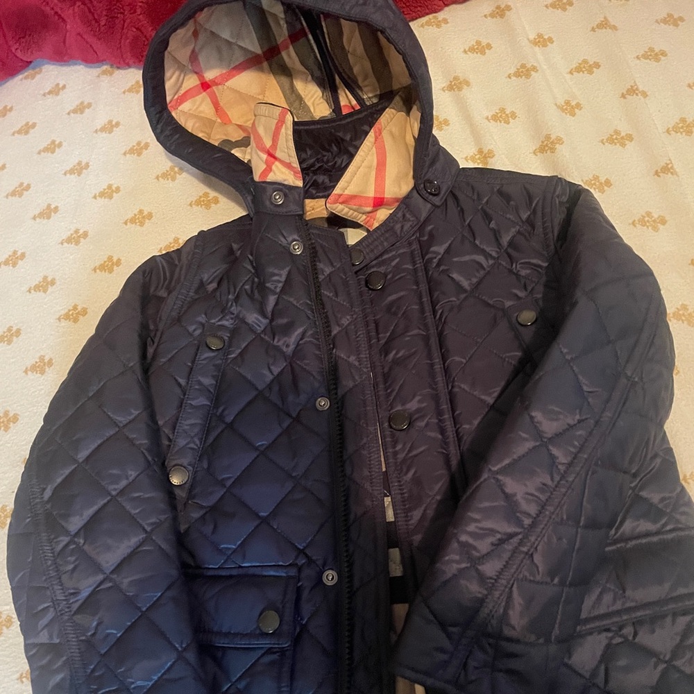 Burberry coat , size 6